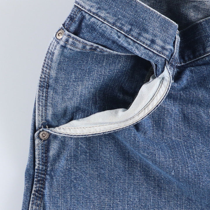 00'S Wrangler CARPENTER denim painter pants for men, equivalent to W32 cotton blue type Vintage Second Hand