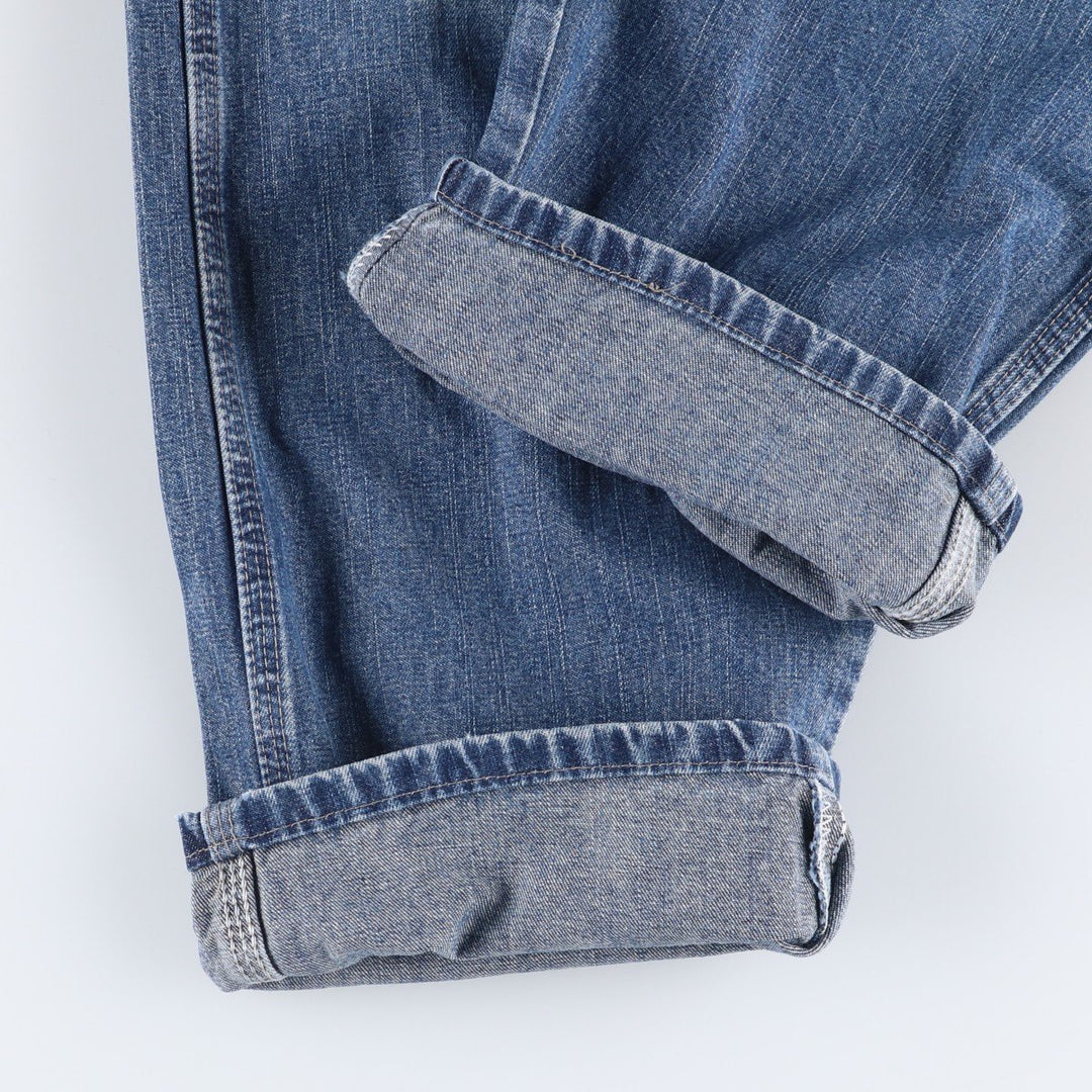 00'S Wrangler CARPENTER denim painter pants for men, equivalent to W32 cotton blue type Vintage Second Hand
