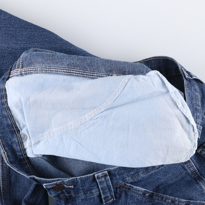 Wrangler Denim Painter Pants for Men, W35 cotton blue type Vintage Second Hand