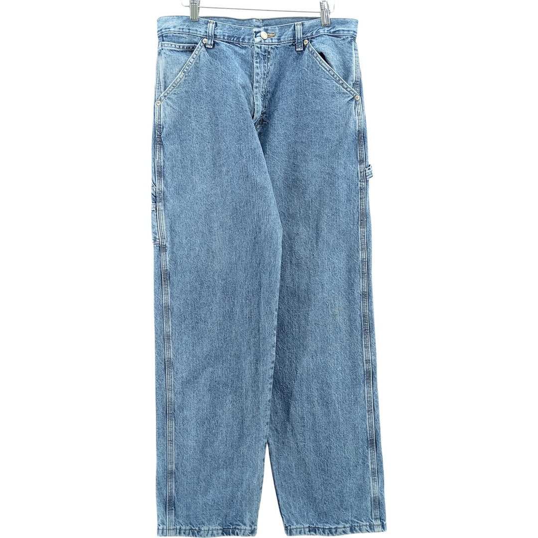 Wrangler HERO Denim Painter Pants, Men's, Size W33 cotton blue type Vintage Second Hand