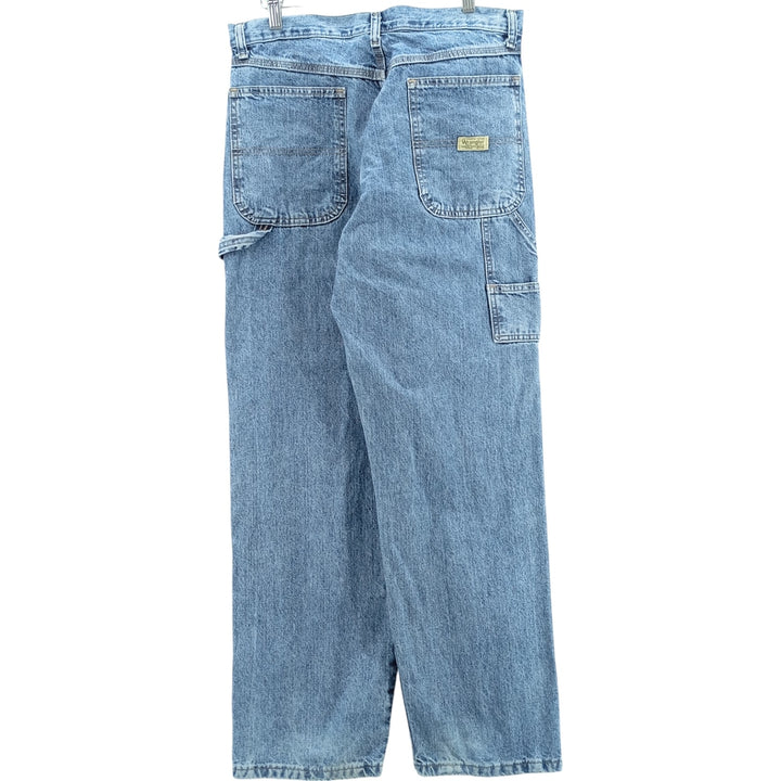 Wrangler HERO Denim Painter Pants, Men's, Size W33 cotton blue type Vintage Second Hand