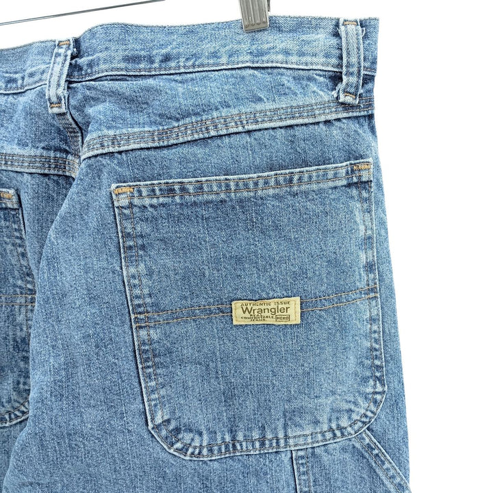 Wrangler HERO Denim Painter Pants, Men's, Size W33 cotton blue type Vintage Second Hand