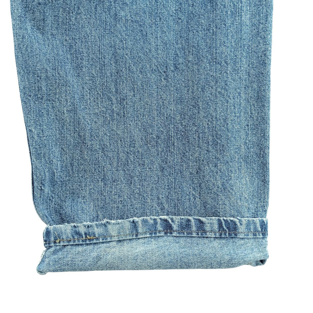 Wrangler HERO Denim Painter Pants, Men's, Size W33 cotton blue type Vintage Second Hand