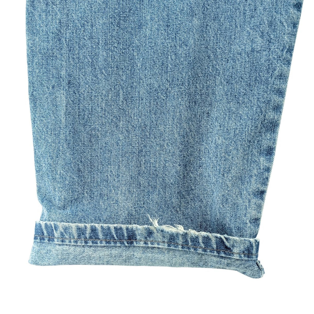 Wrangler HERO Denim Painter Pants, Men's, Size W33 cotton blue type Vintage Second Hand