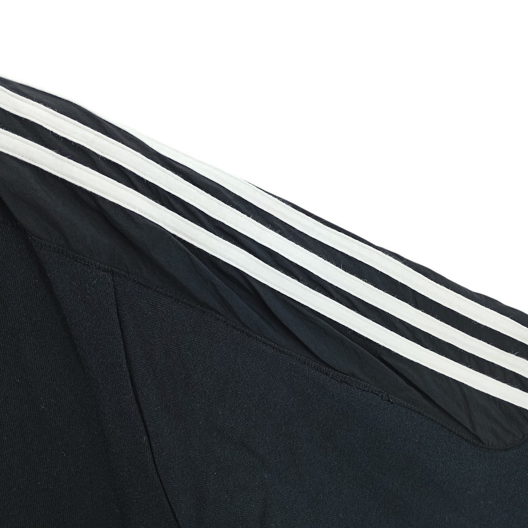 Adidas Originals logo sweatshirt, men's size M cotton black type Vintage Second Hand