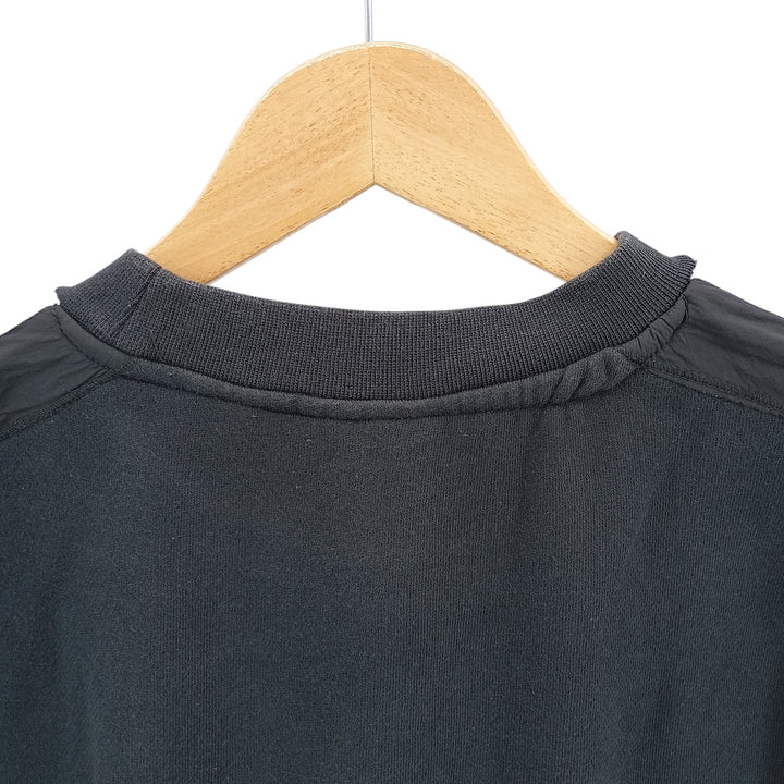 Adidas Originals logo sweatshirt, men's size M cotton black type Vintage Second Hand