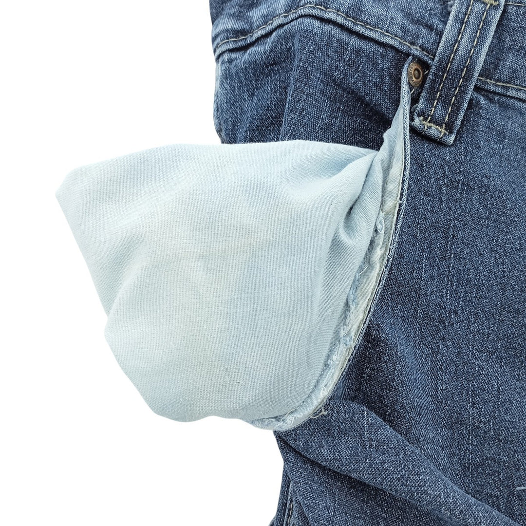 00'S Wrangler Denim Painter Pants Men's W34 cotton blue type Vintage Second Hand