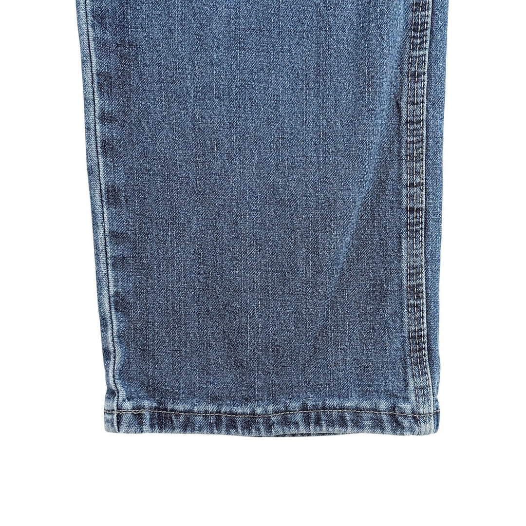 00'S Wrangler Denim Painter Pants Men's W34 cotton blue type Vintage Second Hand