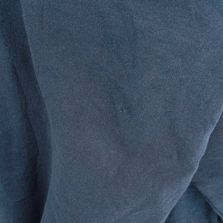 Vintage 90'S Union Line full-zip sweatshirt hoodie, made in the USA, size XL. cotton navy blue type Vintage Second Hand