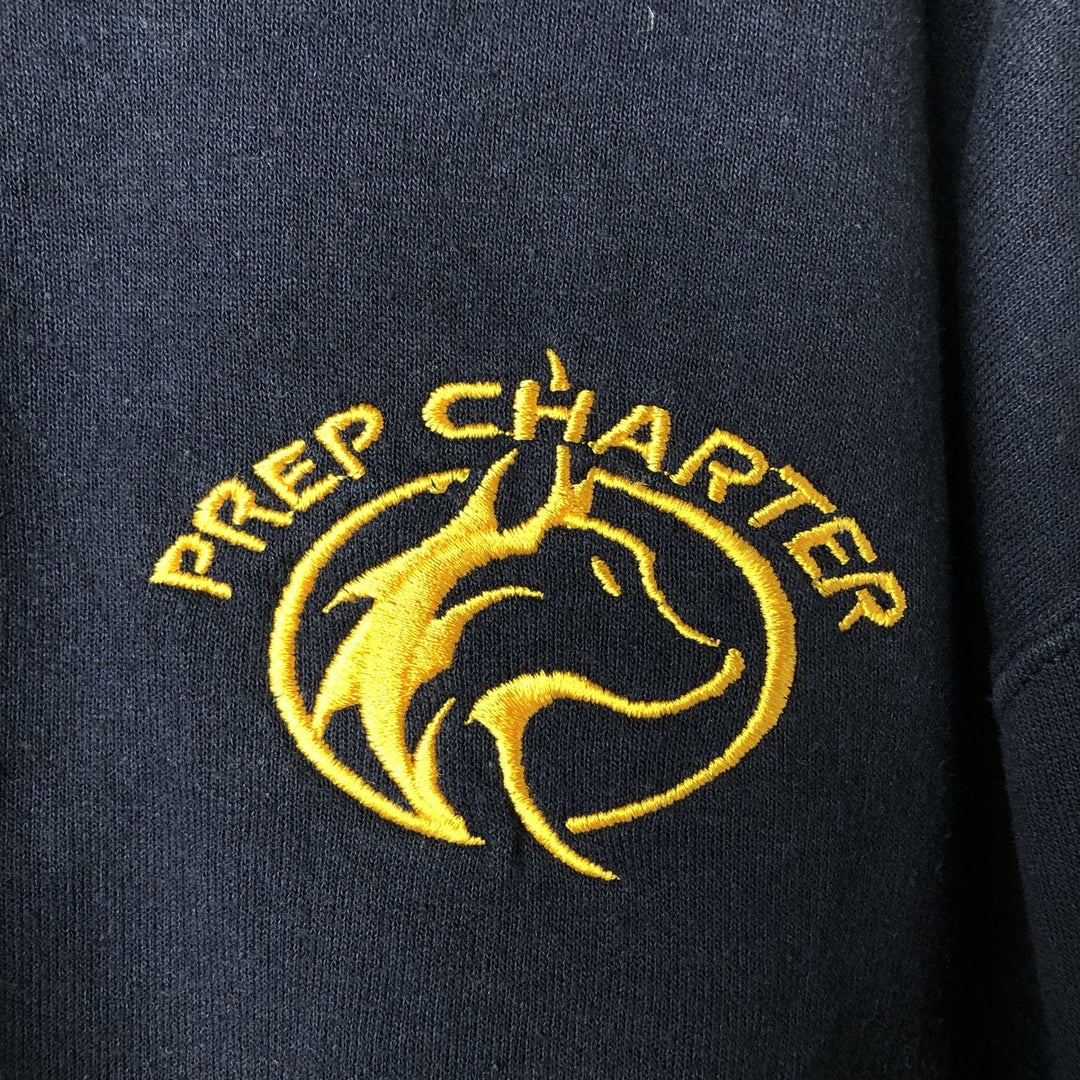 Champion ECO AUTHENTIC College Half-Zip Sweatshirt, Men's XL unclear navy blue type Vintage Second Hand