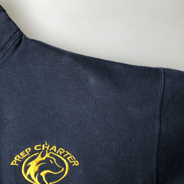 Champion ECO AUTHENTIC College Half-Zip Sweatshirt, Men's XL unclear navy blue type Vintage Second Hand
