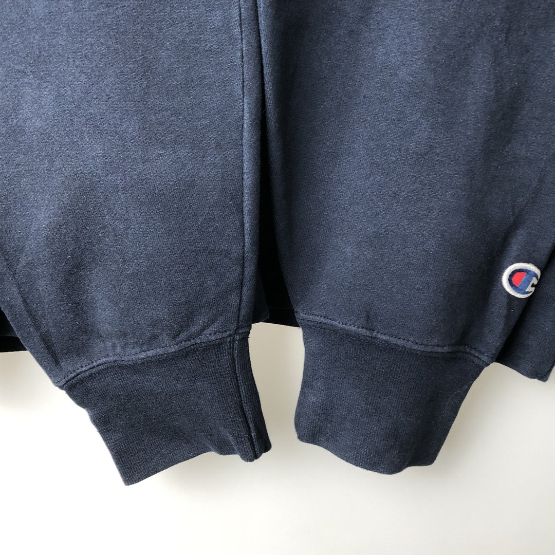 Champion ECO AUTHENTIC College Half-Zip Sweatshirt, Men's XL unclear navy blue type Vintage Second Hand
