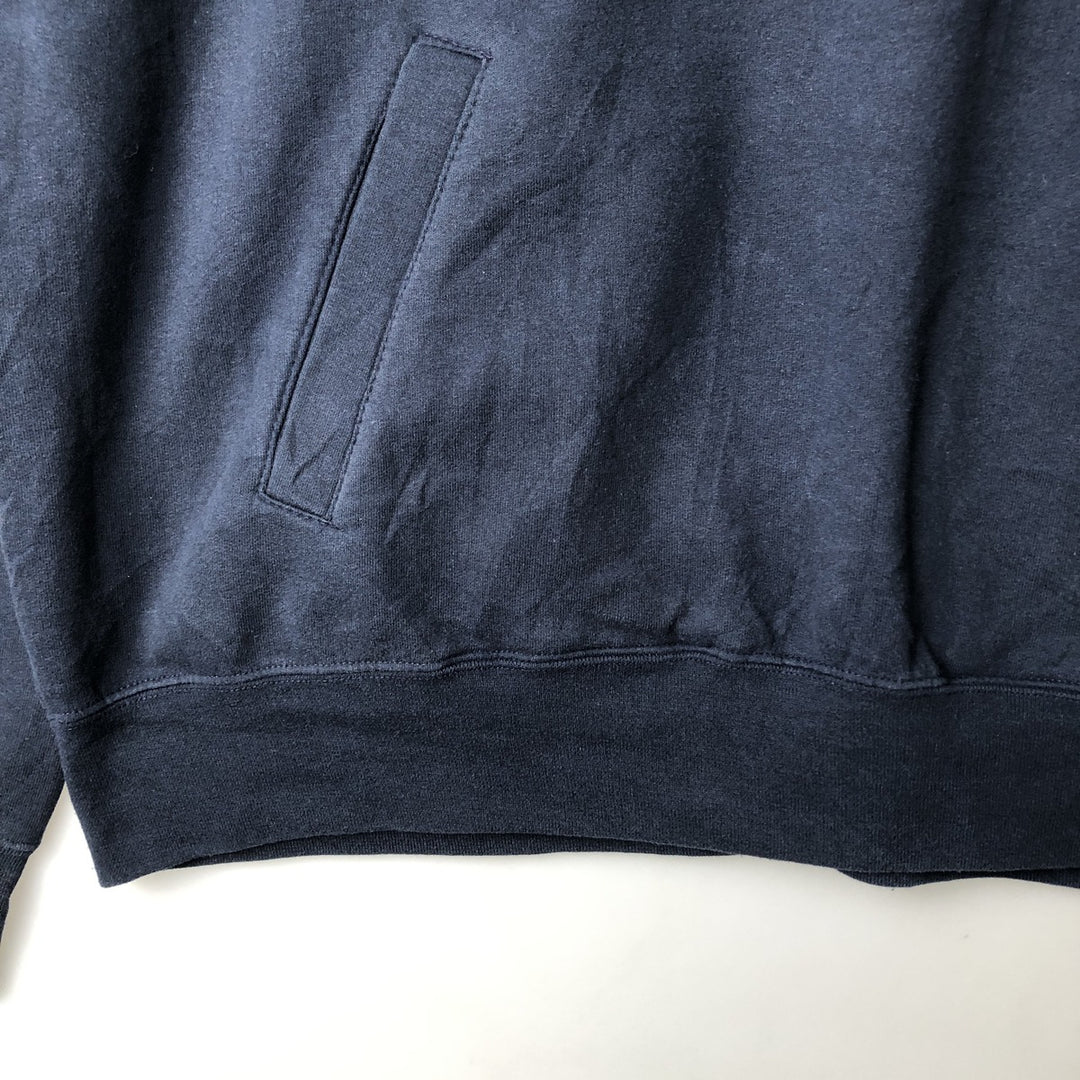Champion ECO AUTHENTIC College Half-Zip Sweatshirt, Men's XL unclear navy blue type Vintage Second Hand
