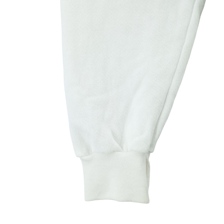 Vintage 90'S Lee Heavy Weight plain blank sweatshirt, men's size M cotton white type Vintage Second Hand