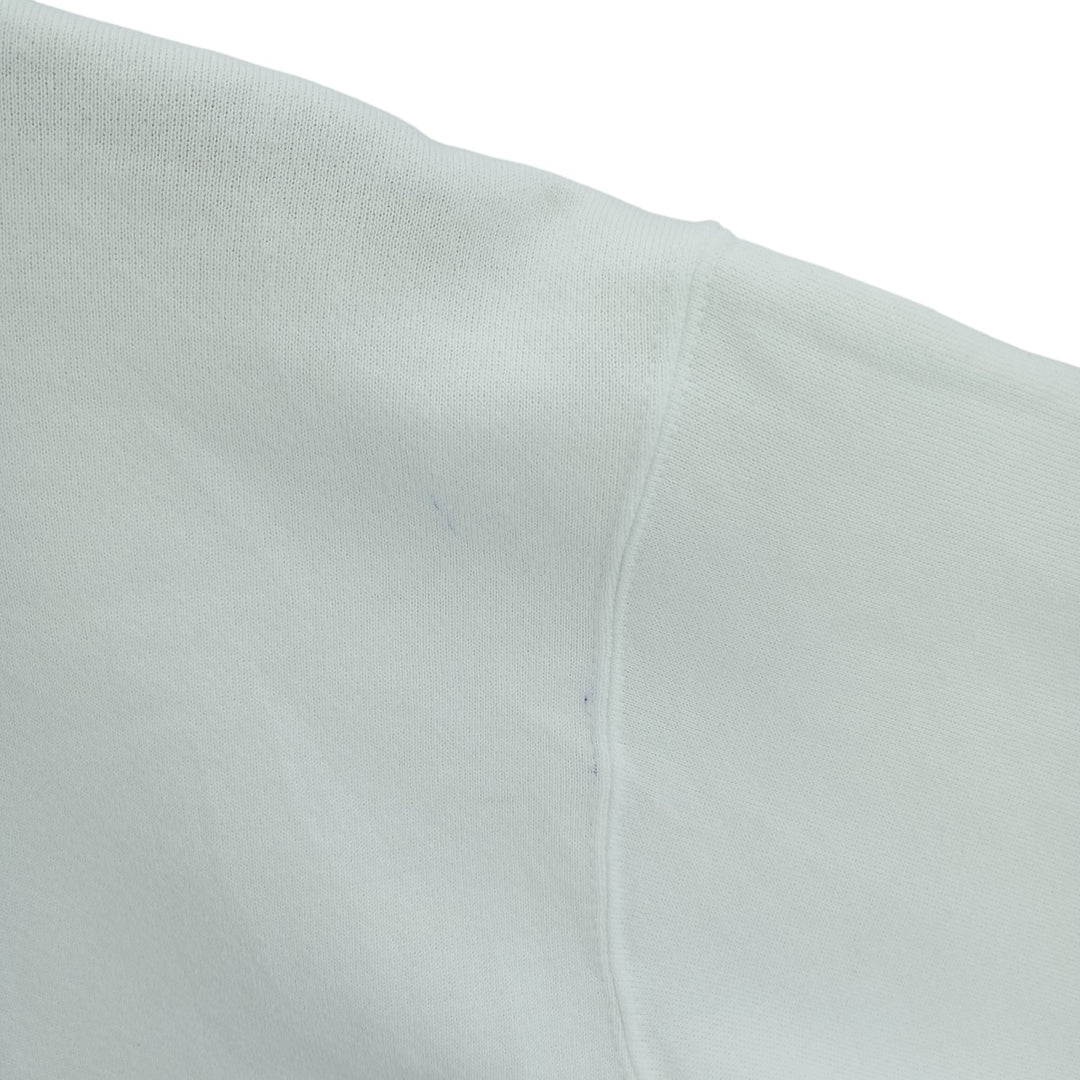 Vintage 90'S Lee Heavy Weight plain blank sweatshirt, men's size M cotton white type Vintage Second Hand