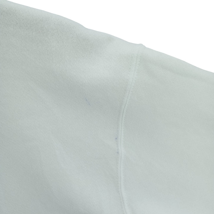 Vintage 90'S Lee Heavy Weight plain blank sweatshirt, men's size M cotton white type Vintage Second Hand