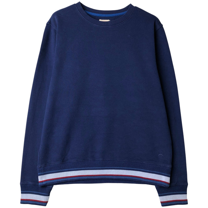 Brooks Brothers Red Fleece Blank Sweatshirt, Men's Size Medium cotton navy blue type Vintage Second Hand