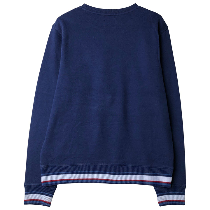 Brooks Brothers Red Fleece Blank Sweatshirt, Men's Size Medium cotton navy blue type Vintage Second Hand