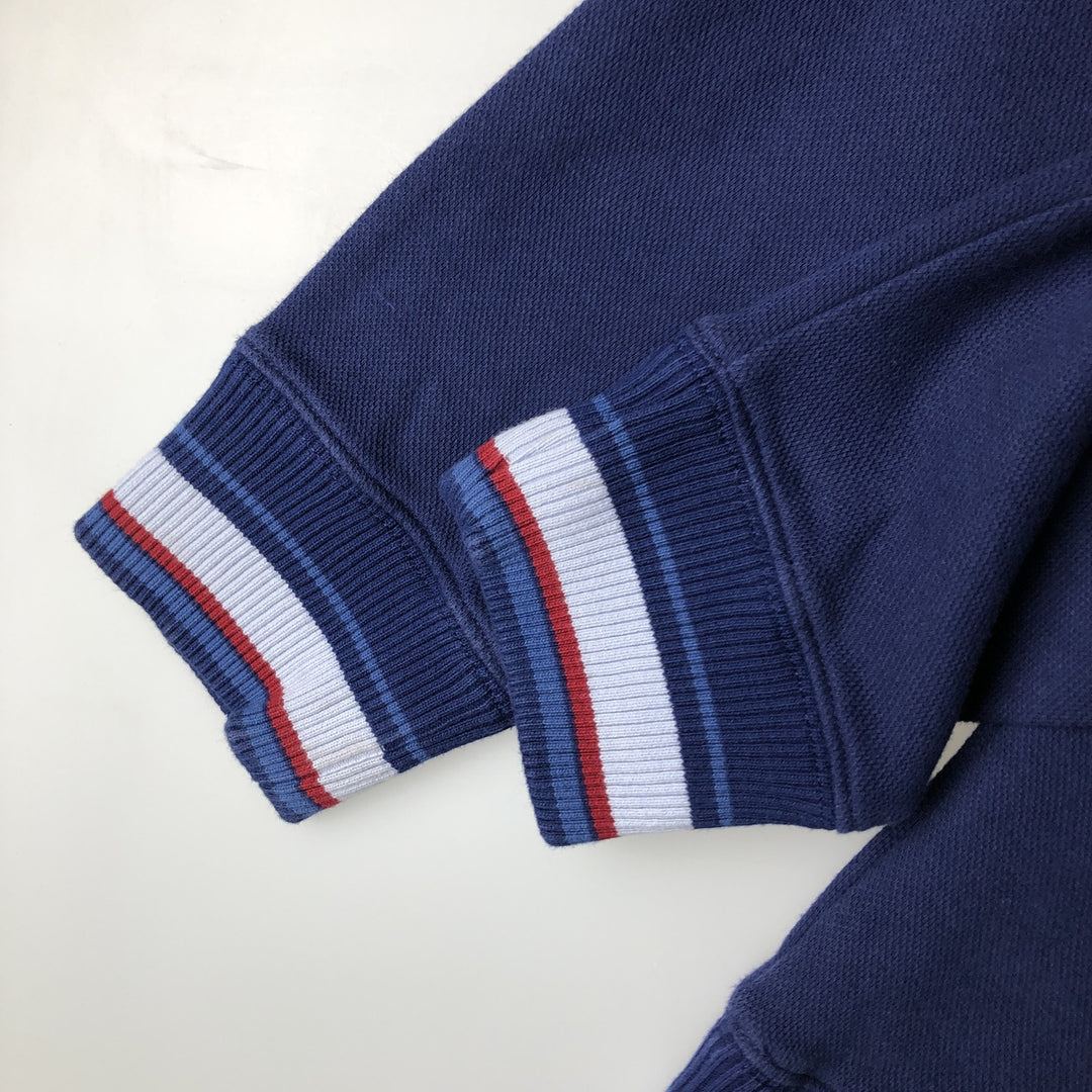 Brooks Brothers Red Fleece Blank Sweatshirt, Men's Size Medium cotton navy blue type Vintage Second Hand