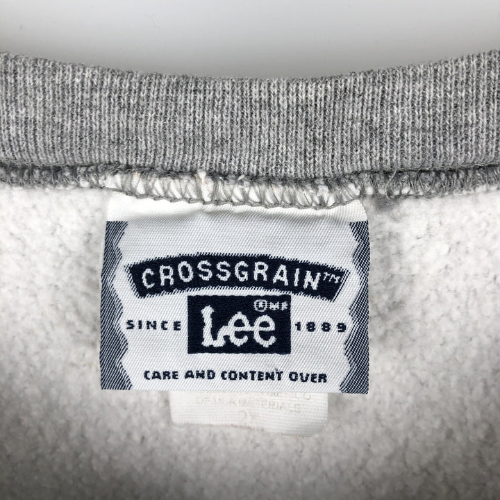90s-00'S Lee College Sweatshirt, Men's XXL cotton gray type Vintage Second Hand