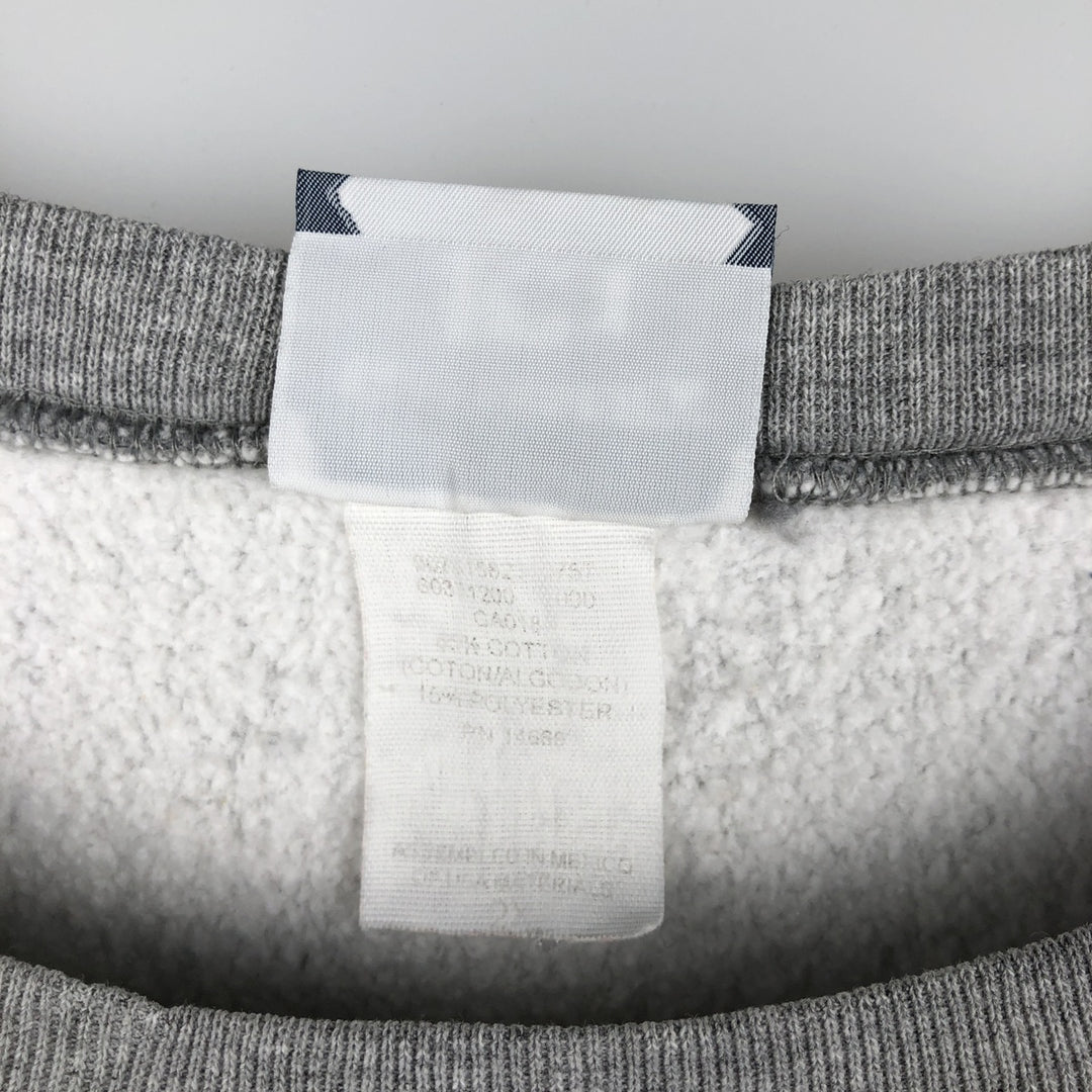 90s-00'S Lee College Sweatshirt, Men's XXL cotton gray type Vintage Second Hand