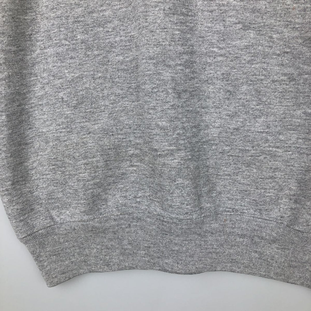 90'S Russell University of North Carolina College Sweatshirt, Made in USA, Men's Size XL, Vintage polyester gray type Vintage Second Hand