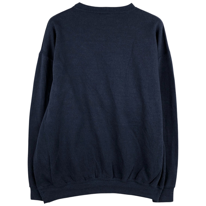 90s-00'S Lee plain blank sweatshirt, men's size XL cotton navy blue type Vintage Second Hand