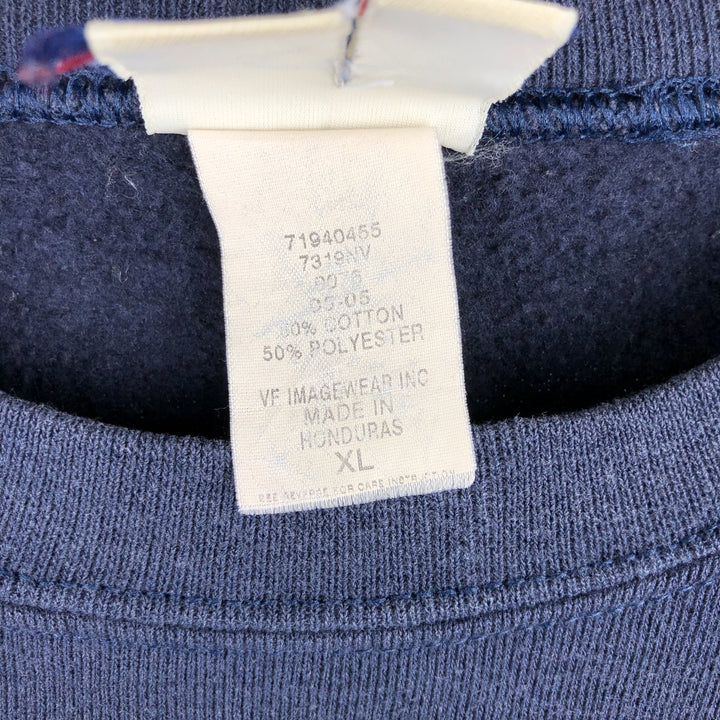 90s-00'S Lee plain blank sweatshirt, men's size XL cotton navy blue type Vintage Second Hand