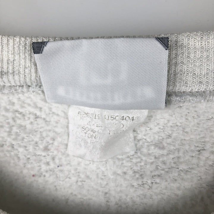 Vintage 90'S Lee Heavyweight Blank Sweatshirt, Made in USA, Men's Size XL unclear gray type Vintage Second Hand