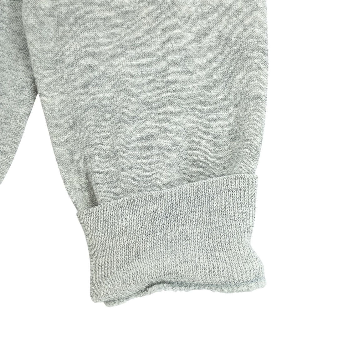 Vintage 90'S Lee logo sweatshirt, made in the USA, size M, men's cotton gray type Vintage Second Hand