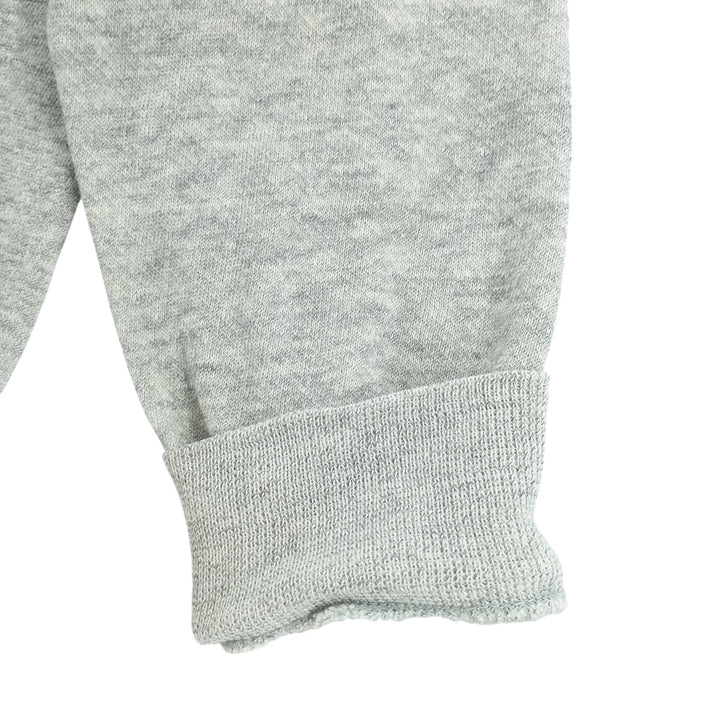 Vintage 90'S Lee logo sweatshirt, made in the USA, size M, men's cotton gray type Vintage Second Hand