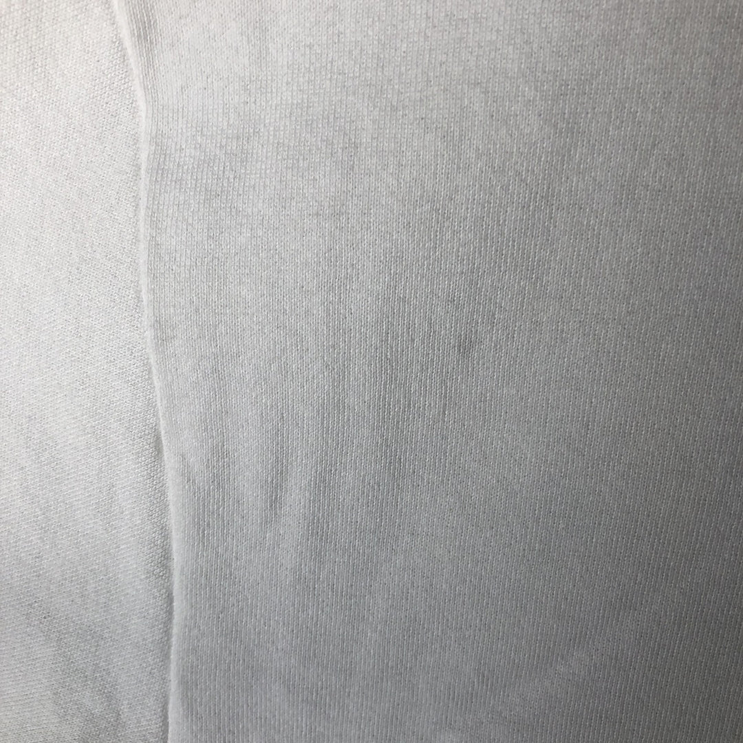 90'S Jerzees Plain Blank Sweatshirt Trainer Made in USA Men's XL Vintage cotton white type Vintage Second Hand