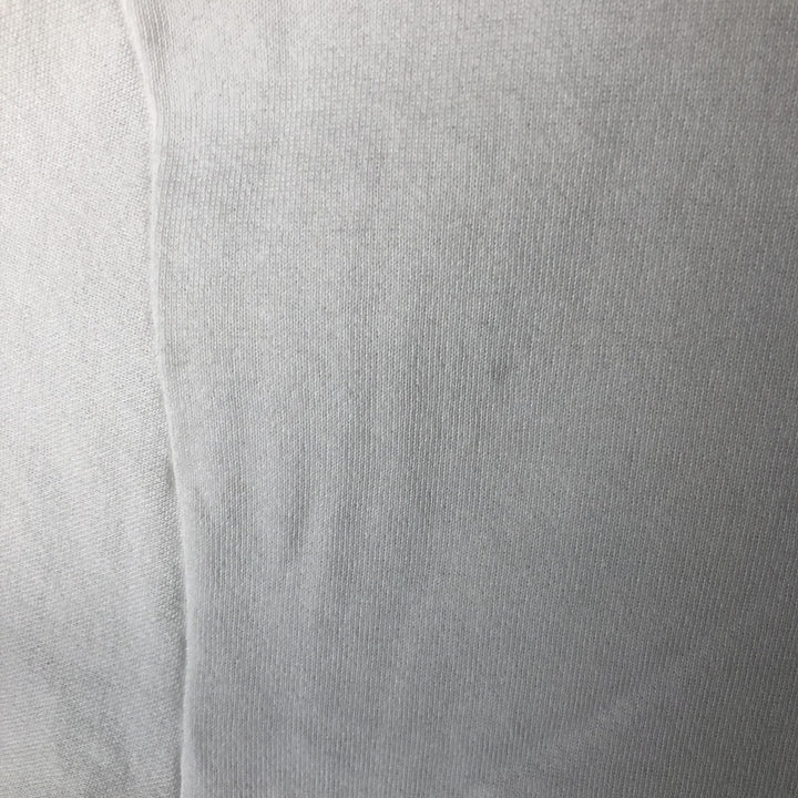 90'S Jerzees Plain Blank Sweatshirt Trainer Made in USA Men's XL Vintage cotton white type Vintage Second Hand