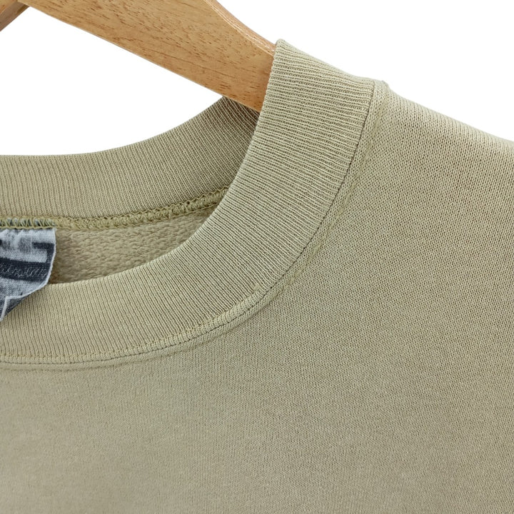Vintage fish print animal sweatshirt, size L, men's unclear Khaki type Vintage Second Hand