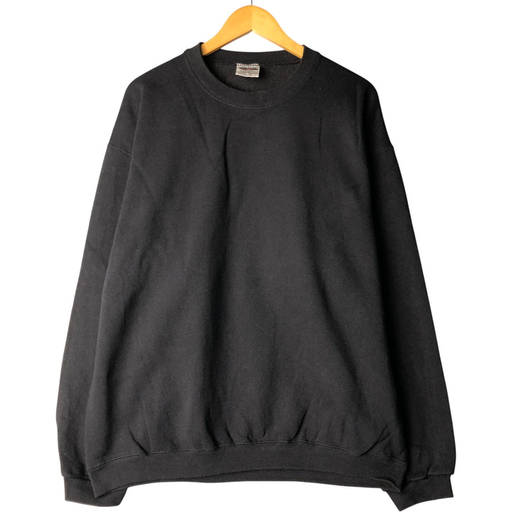 Vintage 90'S Tultex Cotton Blank Sweatshirt, Men's Size XL cotton black type Vintage Second Hand