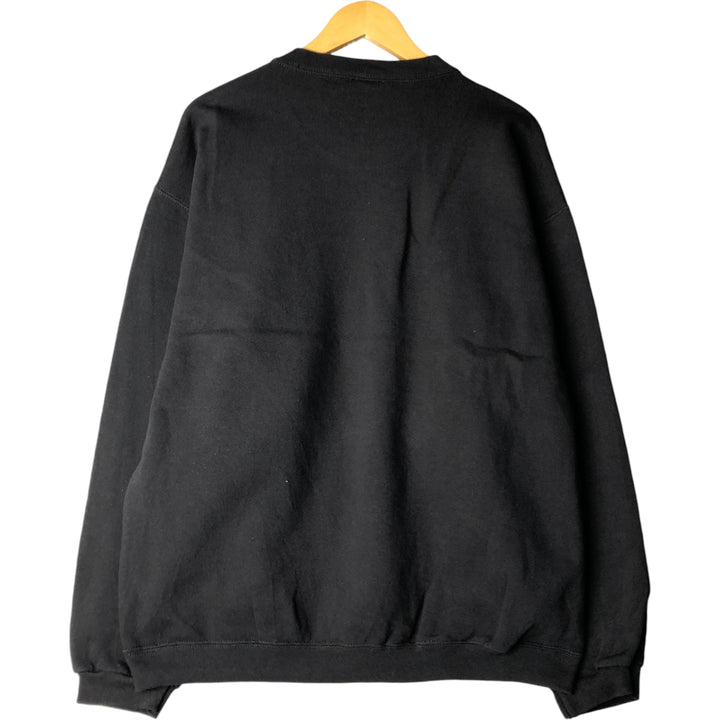 Vintage 90'S Tultex Cotton Blank Sweatshirt, Men's Size XL cotton black type Vintage Second Hand