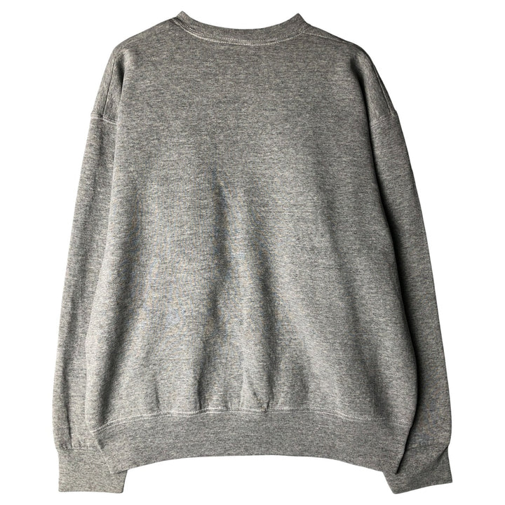 90'S BVD plain blank sweatshirt, sweatshirt, made in USA, men's size L, vintage cotton gray type Vintage Second Hand