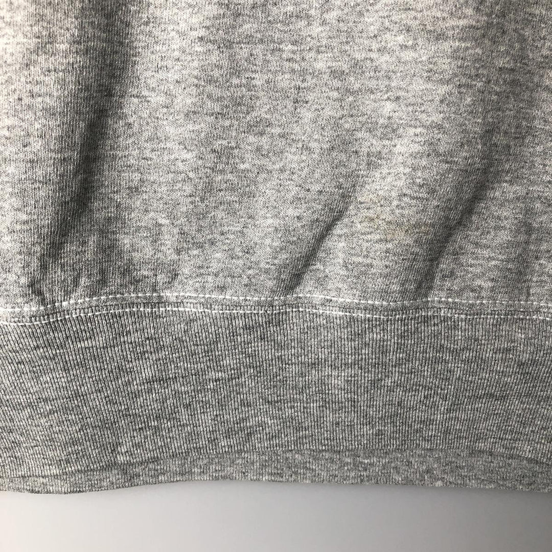 90'S BVD plain blank sweatshirt, sweatshirt, made in USA, men's size L, vintage cotton gray type Vintage Second Hand