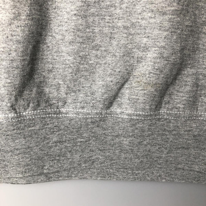 90'S BVD plain blank sweatshirt, sweatshirt, made in USA, men's size L, vintage cotton gray type Vintage Second Hand