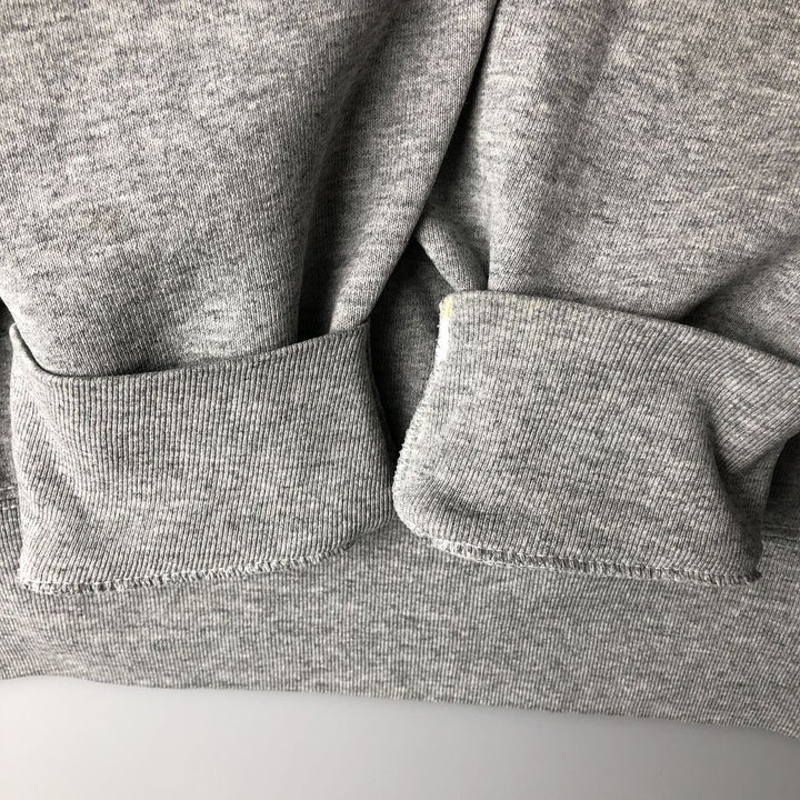 90'S BVD plain blank sweatshirt, sweatshirt, made in USA, men's size L, vintage cotton gray type Vintage Second Hand