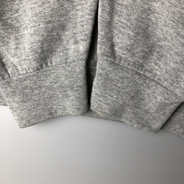 90'S BVD plain blank sweatshirt, sweatshirt, made in USA, men's size L, vintage cotton gray type Vintage Second Hand