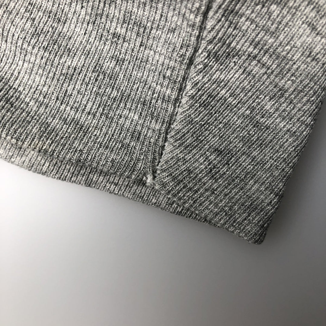 90'S BVD plain blank sweatshirt, sweatshirt, made in USA, men's size L, vintage cotton gray type Vintage Second Hand