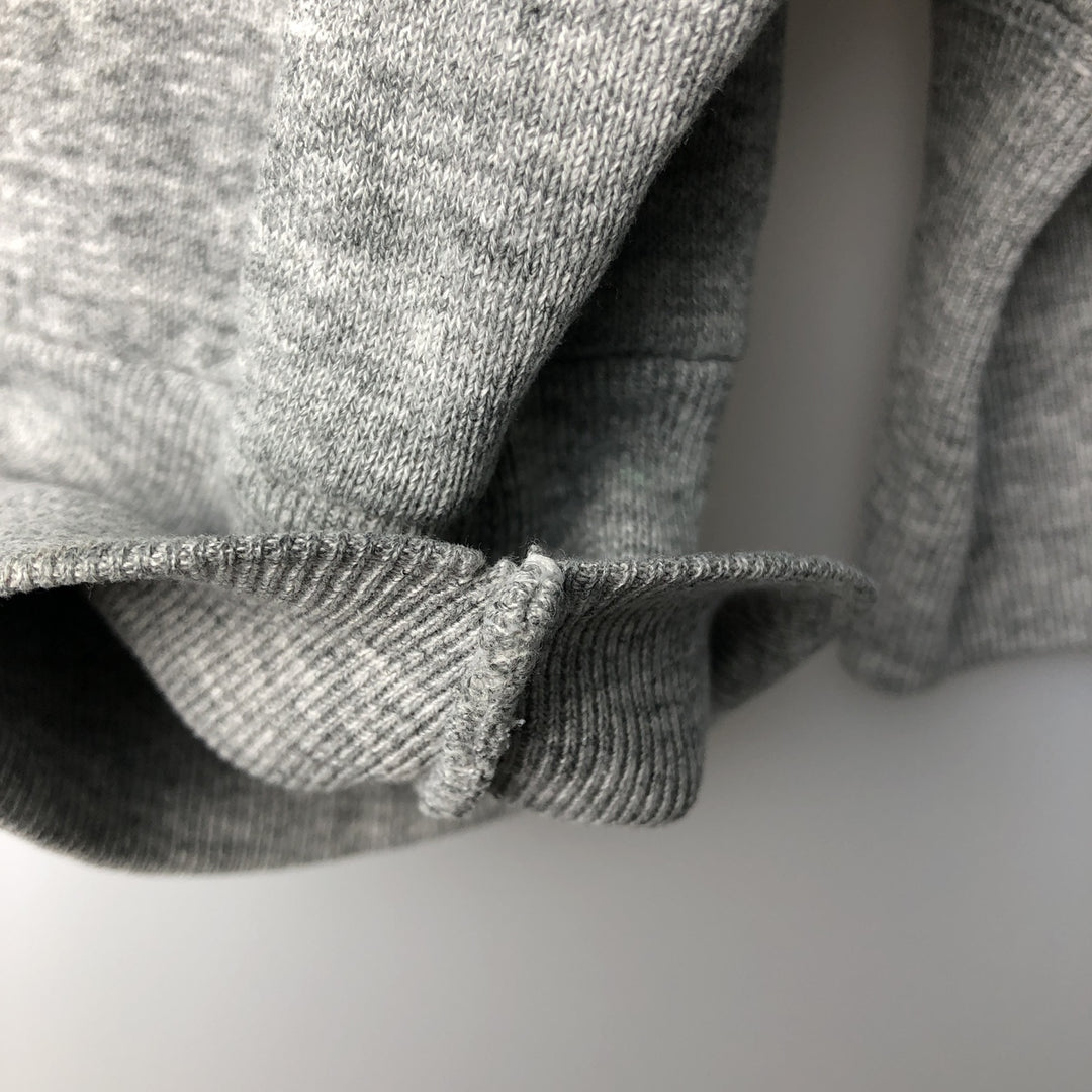 90'S BVD plain blank sweatshirt, sweatshirt, made in USA, men's size L, vintage cotton gray type Vintage Second Hand