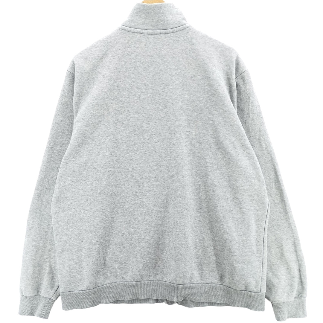 PUMA full-zip sweatshirt, men's size XL cotton gray type Vintage Second Hand