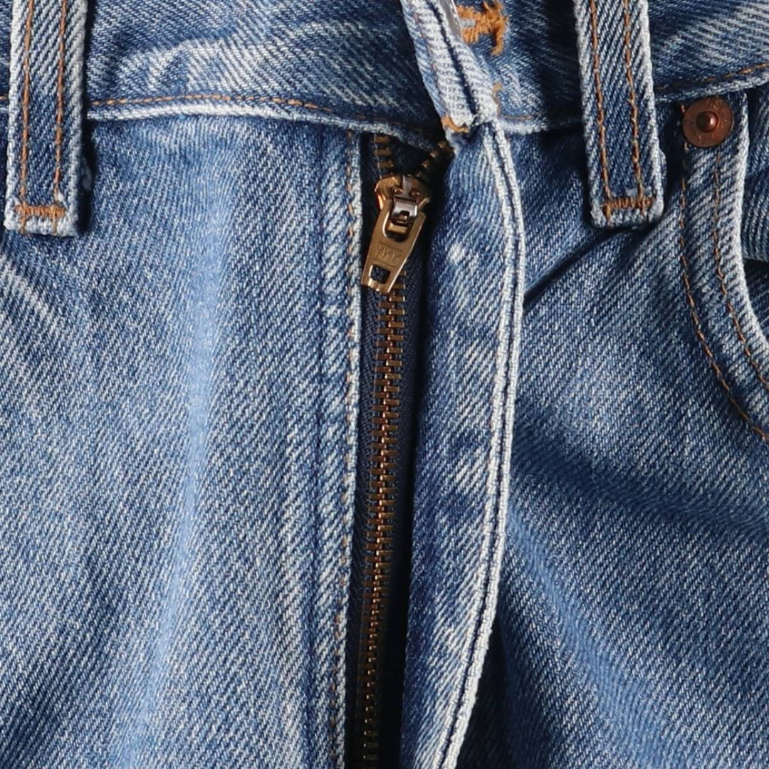 2000'S Levi's 505 Regular Fit Tapered Denim Pants, Made in USA, Men's Size W32 cotton blue type Vintage Second Hand