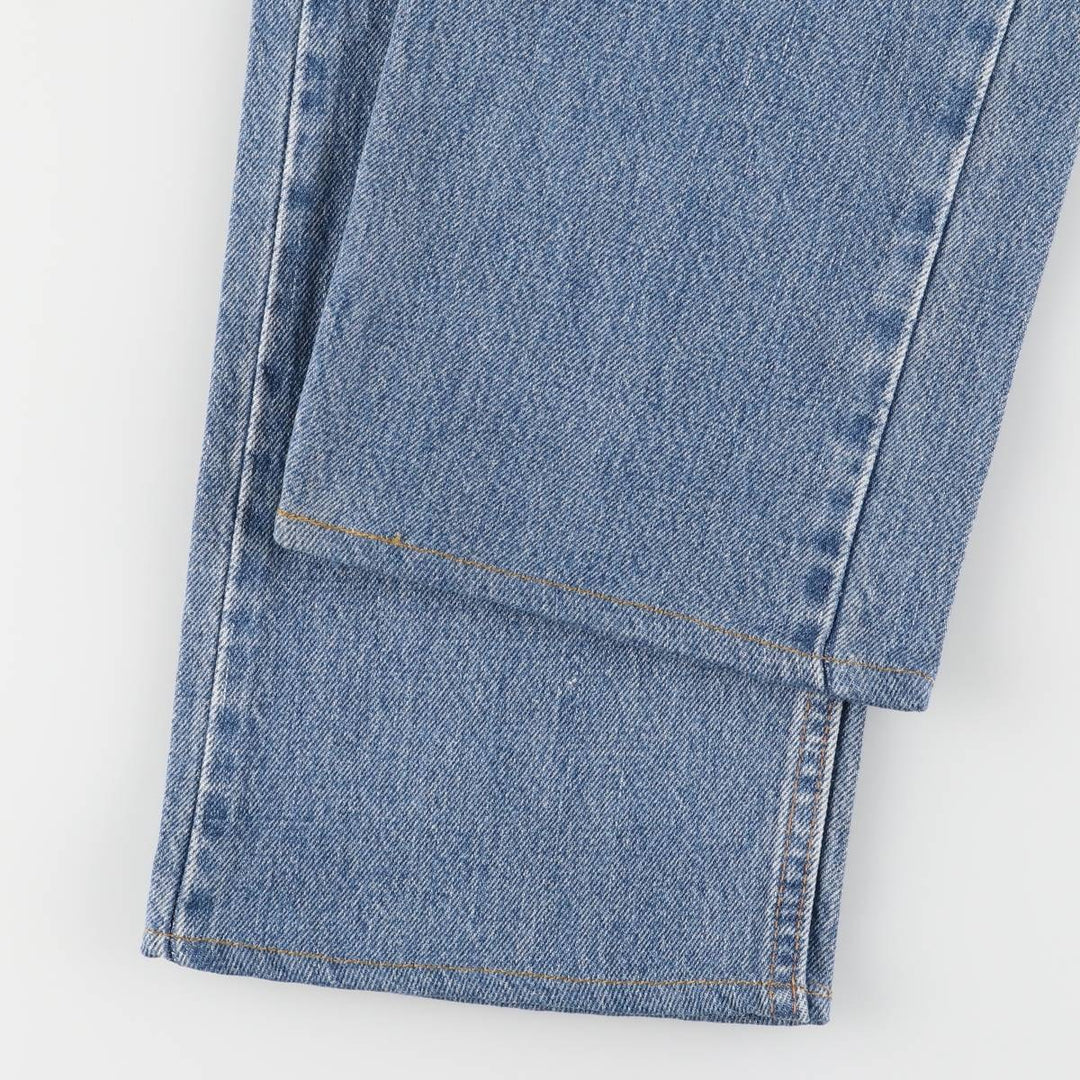 2000'S Levi's 505 Regular Fit Tapered Denim Pants, Made in USA, Men's Size W32 cotton blue type Vintage Second Hand