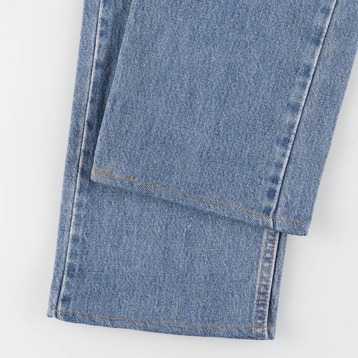 2000'S Levi's 505 Regular Fit Tapered Denim Pants, Made in USA, Men's Size W32 cotton blue type Vintage Second Hand