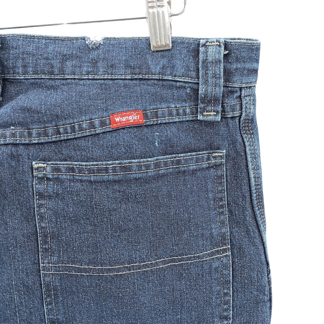 00'S Wrangler Denim Painter Pants Men's W33 equivalent cotton blue type Vintage Second Hand