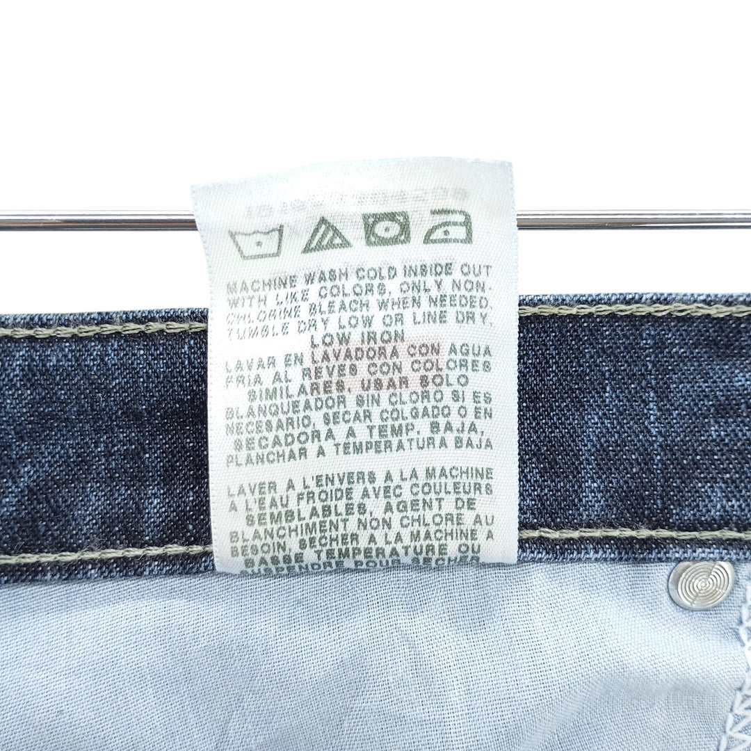00'S Wrangler Denim Painter Pants Men's W33 equivalent cotton blue type Vintage Second Hand