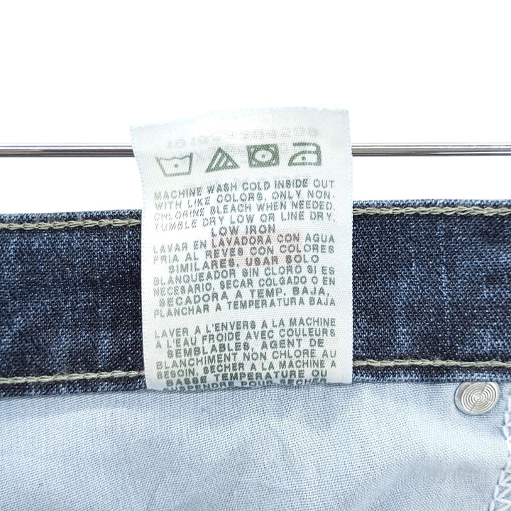 00'S Wrangler Denim Painter Pants Men's W33 equivalent cotton blue type Vintage Second Hand